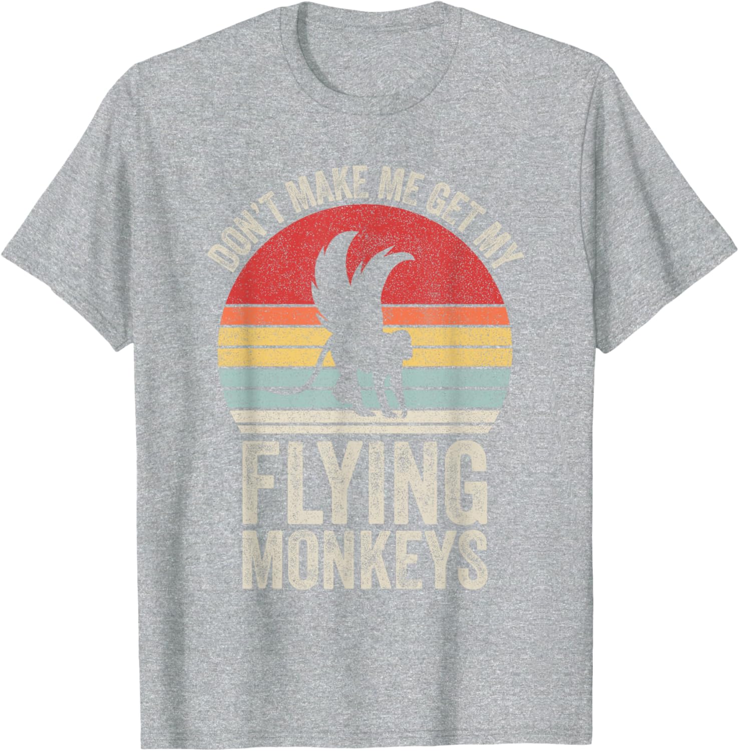 Vintage Retro Flying Monkeys T-Shirt for Fun Lovers and Gift Ideas - 7