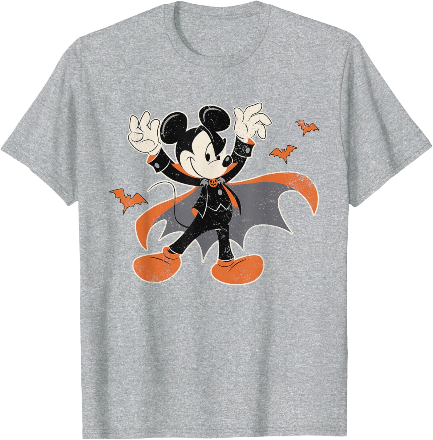 Disney Mickey Mouse Spooky Dracula Costume Halloween T-Shirt for Kids - 14