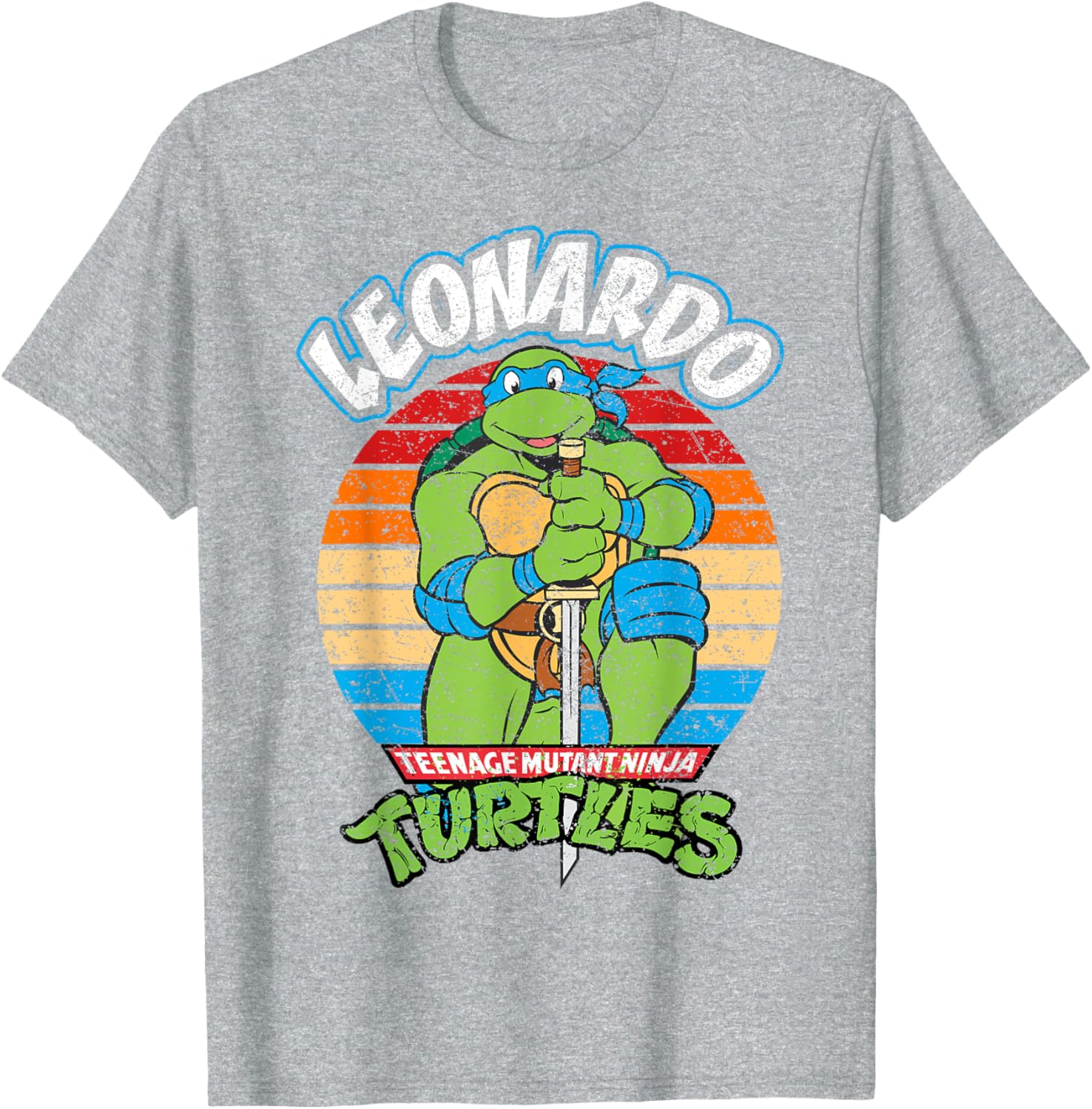 Teenage Mutant Ninja Turtles Leonardo Action T-Shirt for Fans - 12