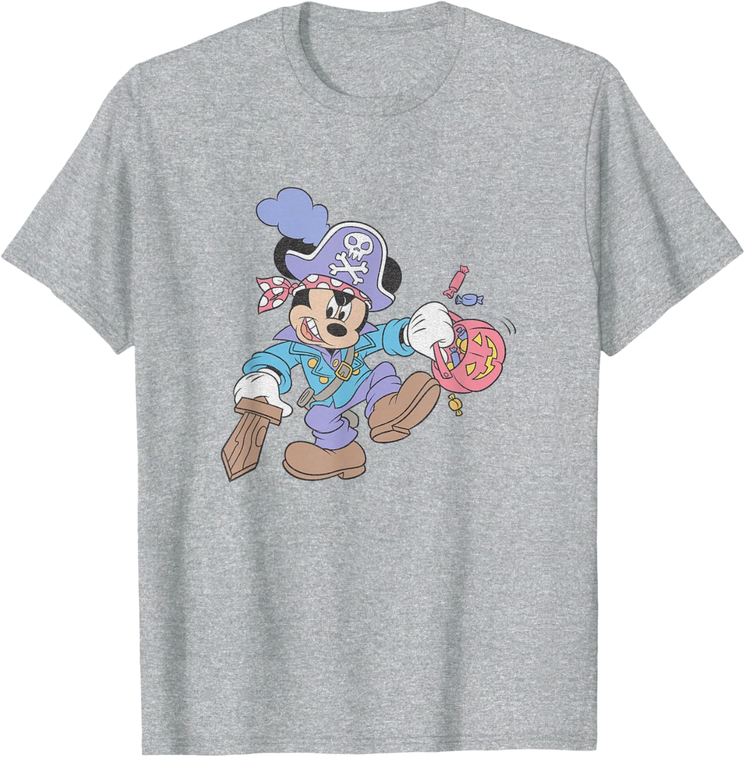 Disney Mickey and Friends Halloween Pirate T-Shirt for Kids and Adults - 6