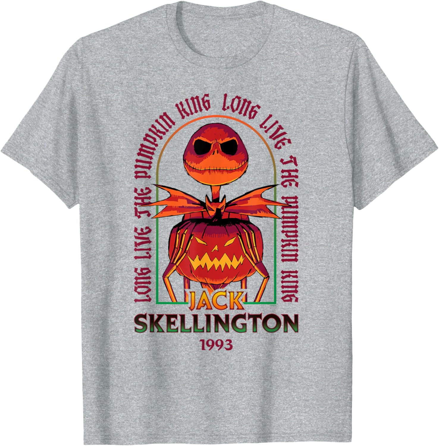 Disney Nightmare Before Christmas Jack T-Shirt 1993 for Fans and Collectors - 5