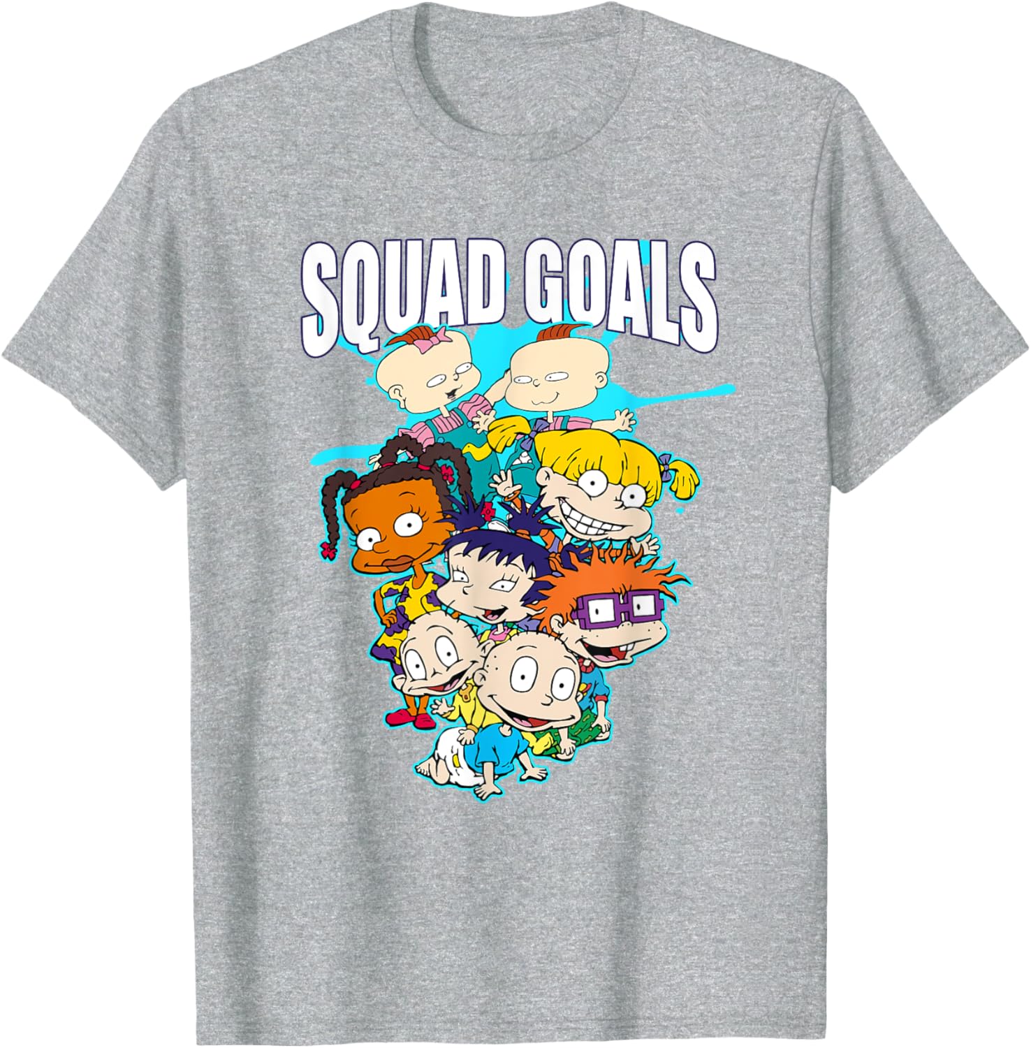 Mademark Rugrats Squad Goals T-Shirt for Fun Casual Outfits - 4