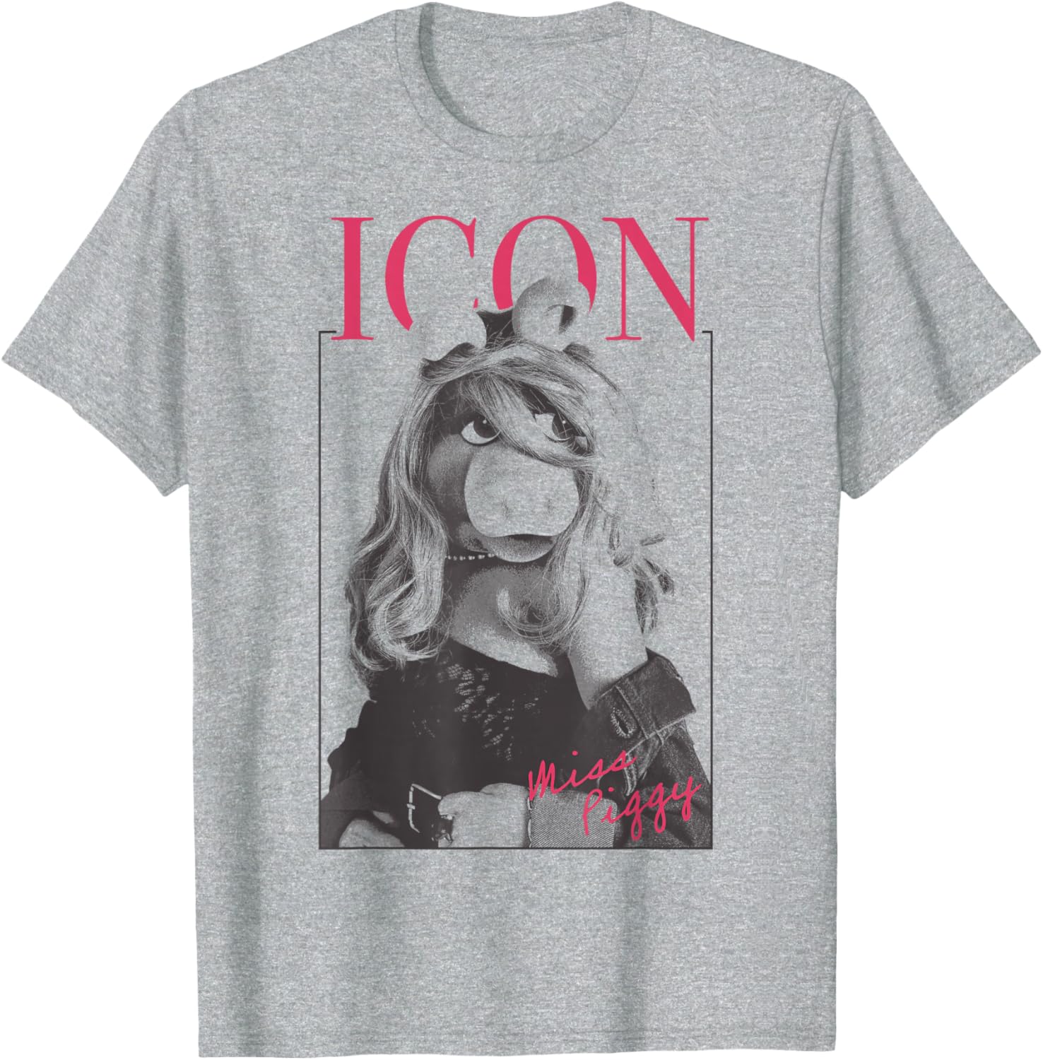Disney The Muppets Miss Piggy Icon Magazine Poster T-Shirt for Fans - 4