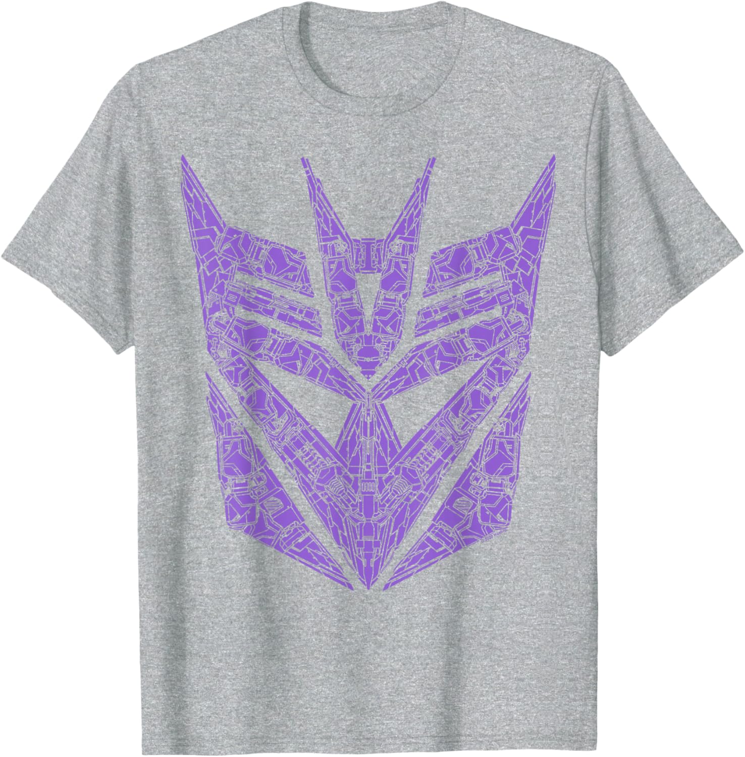Decepticon Purple Icon Logo T-Shirt for Transformers Fans - 12
