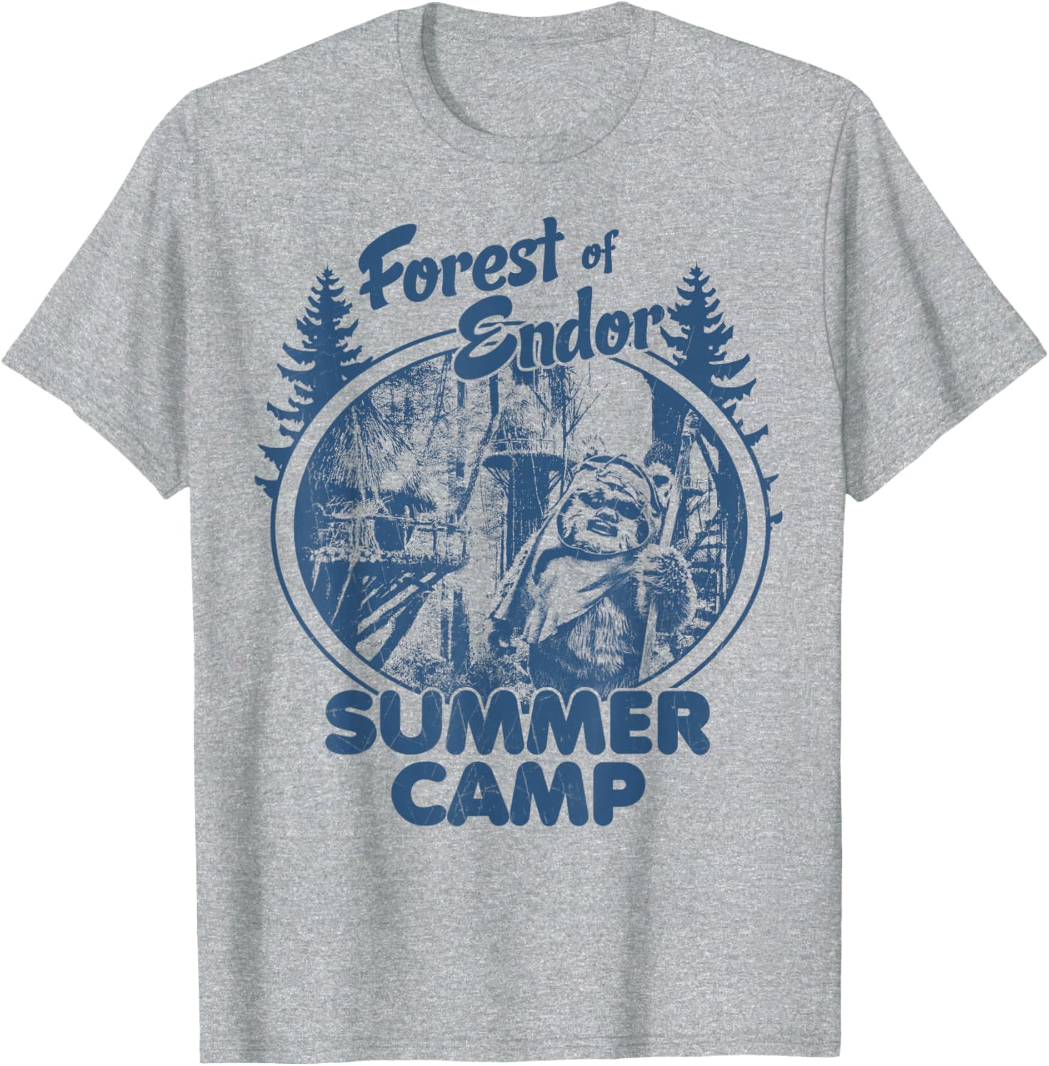 Star Wars Wicket Ewoks Endor Summer Camp T-Shirt for Disney Fans - 6