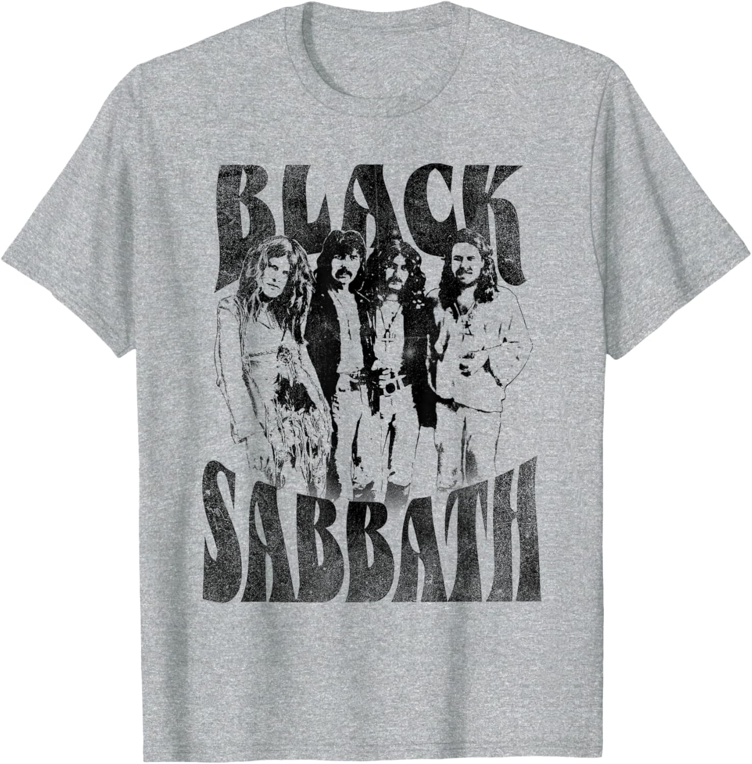 Official Black Sabbath Group Photo T-Shirt for Music Fans and Collectors - 4