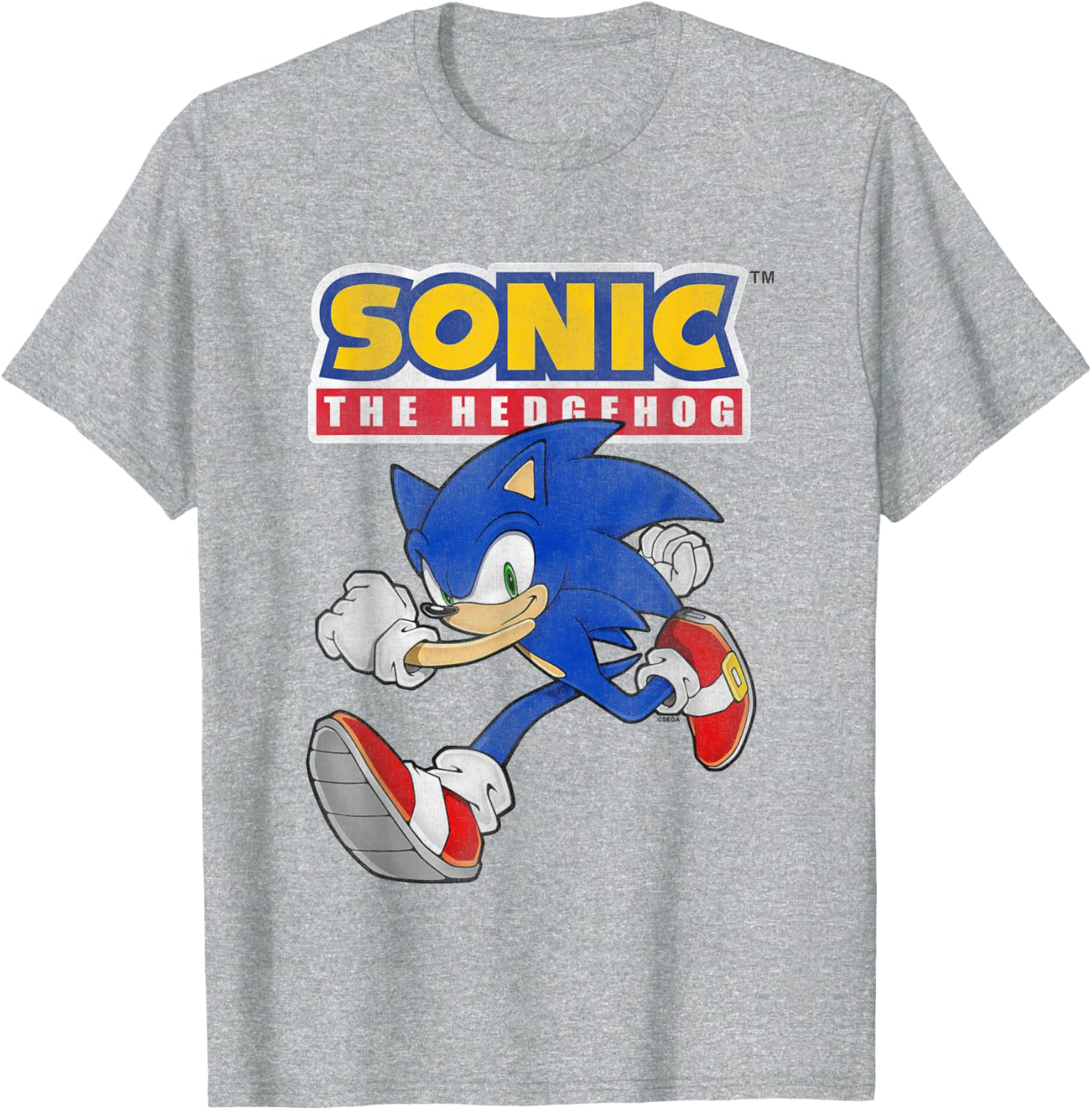 Sonic the Hedgehog Vintage Cool Portrait Graphic T-Shirt for Fans - 5