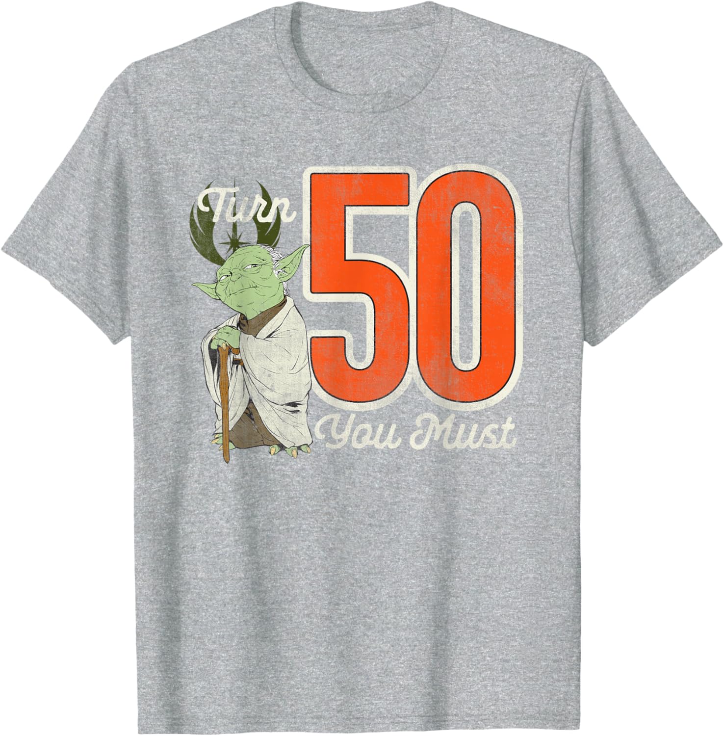 Star Wars Yoda 50th Birthday T-Shirt for Fans of All Ages - 1