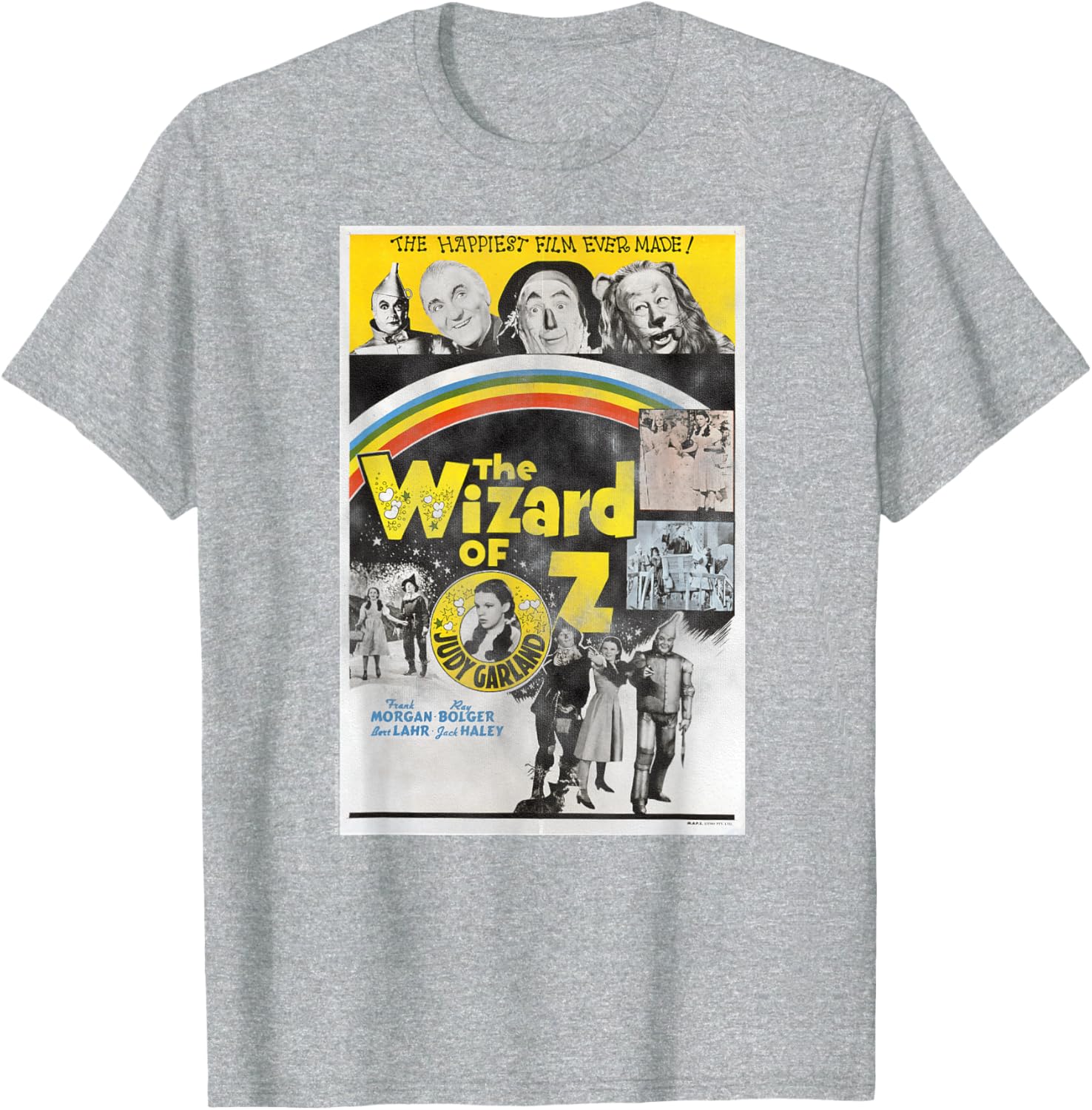 Wizard of Oz Vintage Movie Poster T-Shirt for Fans of Classic Films - 5