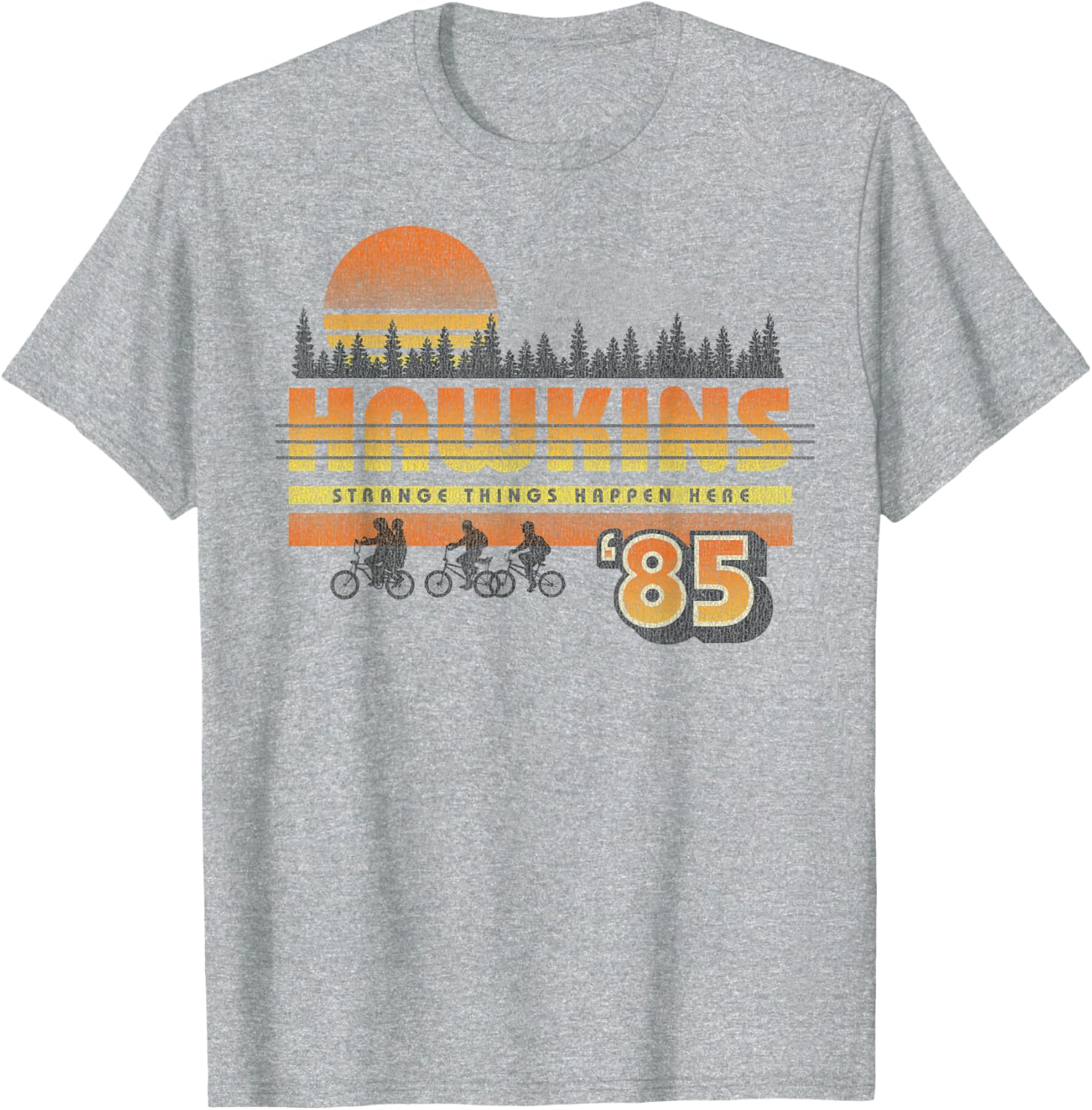 Stranger Things 85 Retro T-Shirt for Fans of Hawkins Adventure - 4