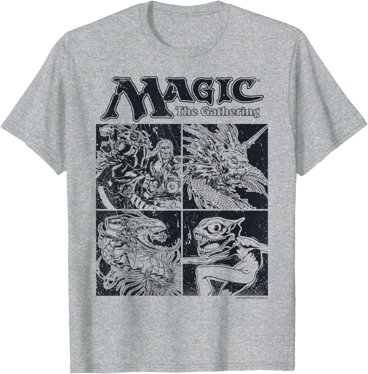 Magic The Gathering Creature Box Up T-Shirt for Fans of Fantasy Wear - 1