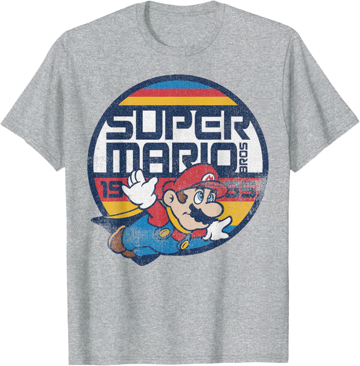 Super Mario Classic Retro Flying 1985 Graphic T-Shirt for Gamers - 5