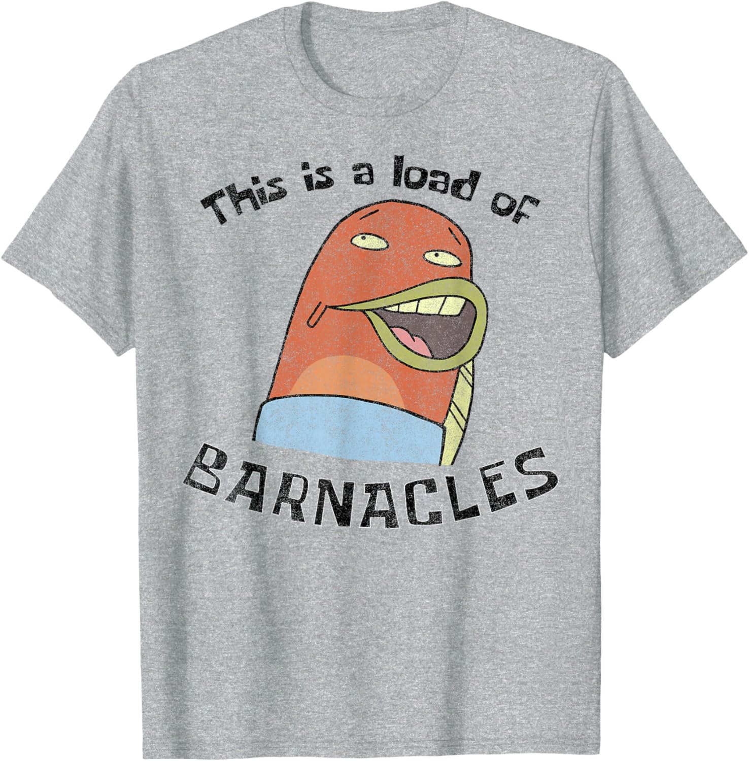 SpongeBob SquarePants Barnacles T-Shirt Fun Cartoon Apparel for Fans - 10