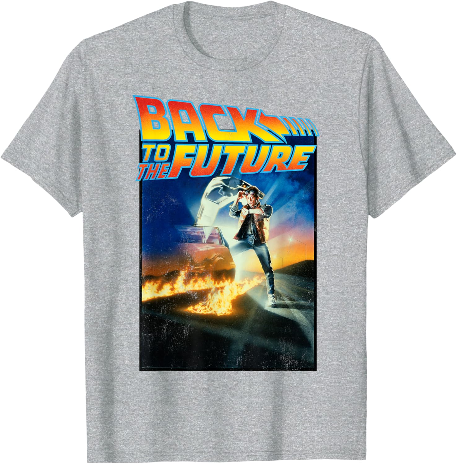 Classic Back To the Future Movie Poster T-Shirt for Fans and Collectors - 9