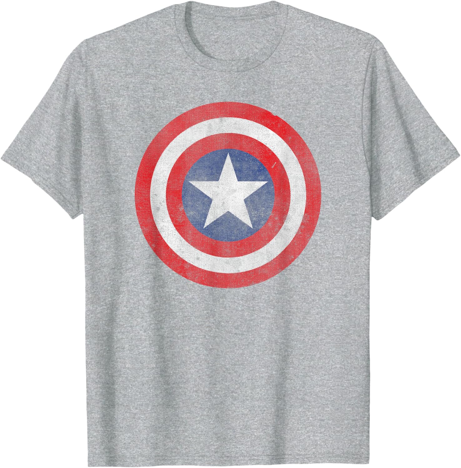 Retro Captain America Shield Costume T-Shirt for Marvel Fans - 9