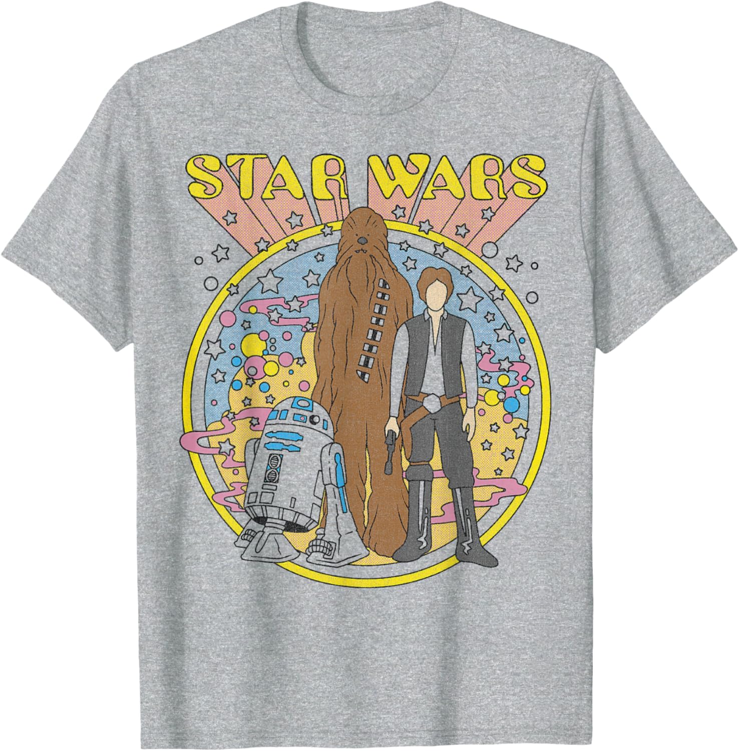 Star Wars Vintage Psych Rebels T-Shirt for Disney Fans and Collectors - 5