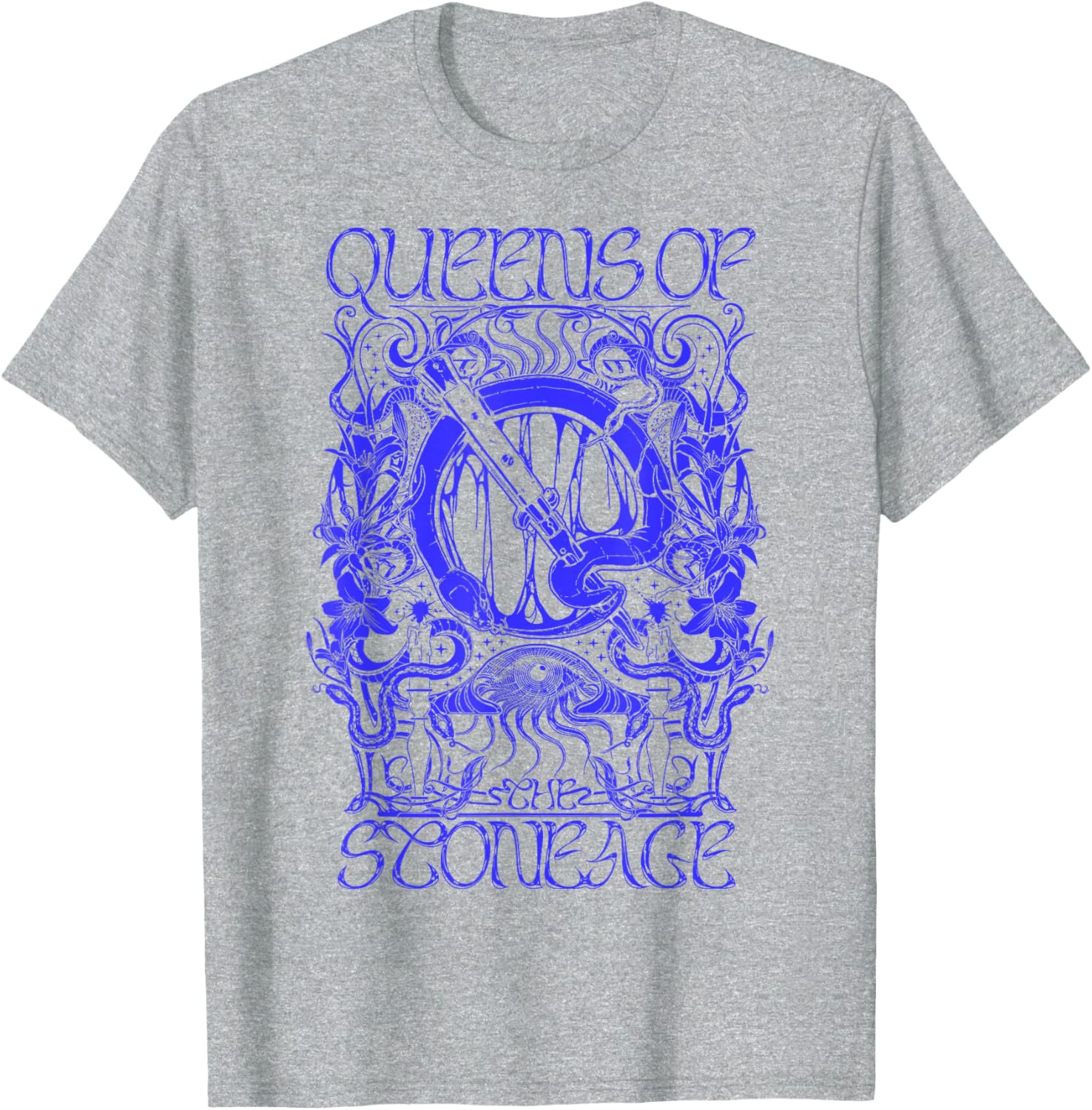 Official Queens Of The Stone Age Illustrated T-Shirt for Fans - 3