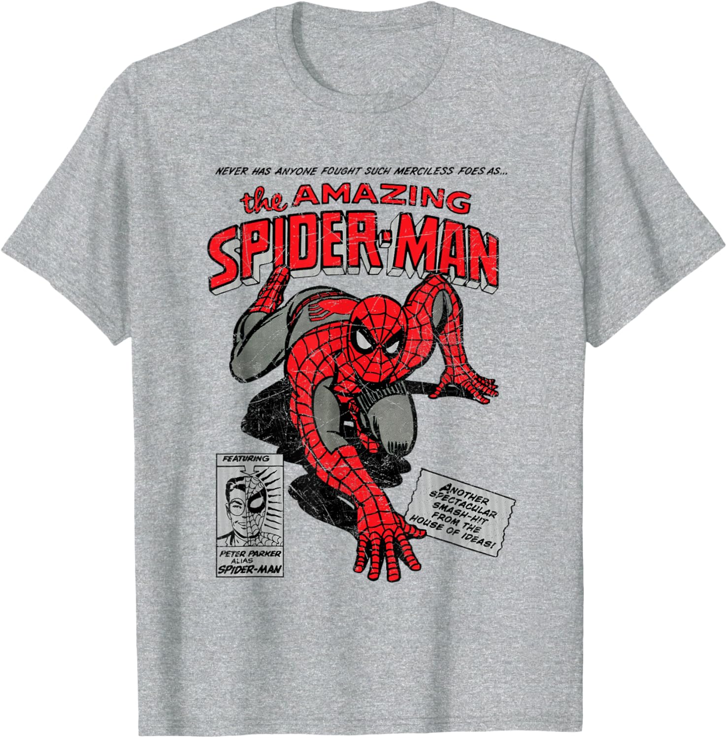 Marvel Spider-Man Retro Comic T-Shirt for Comic Book Fans - 18