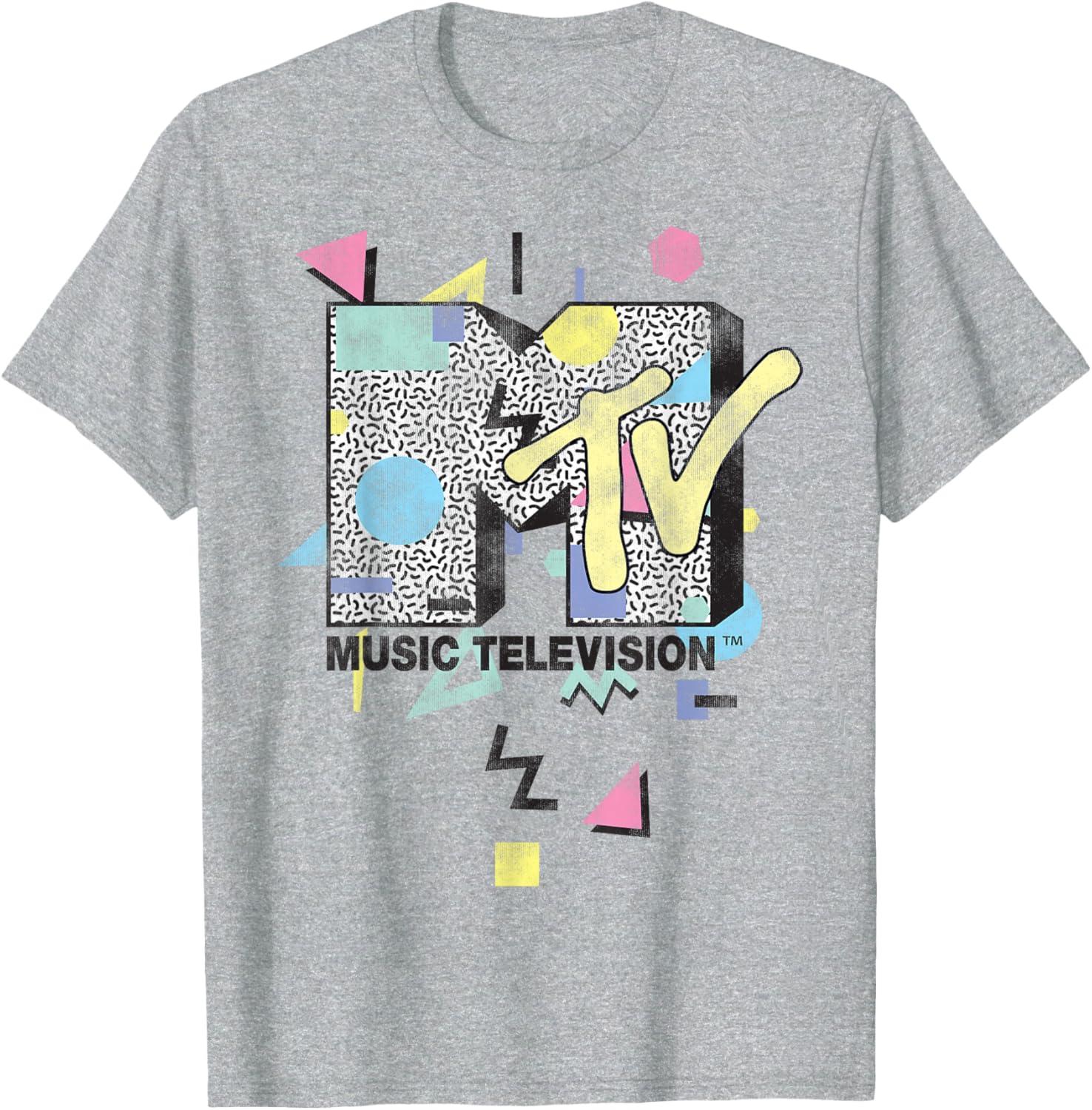 MTV Retro Logo Graphic T-Shirt for Trendy Casual Style - 6