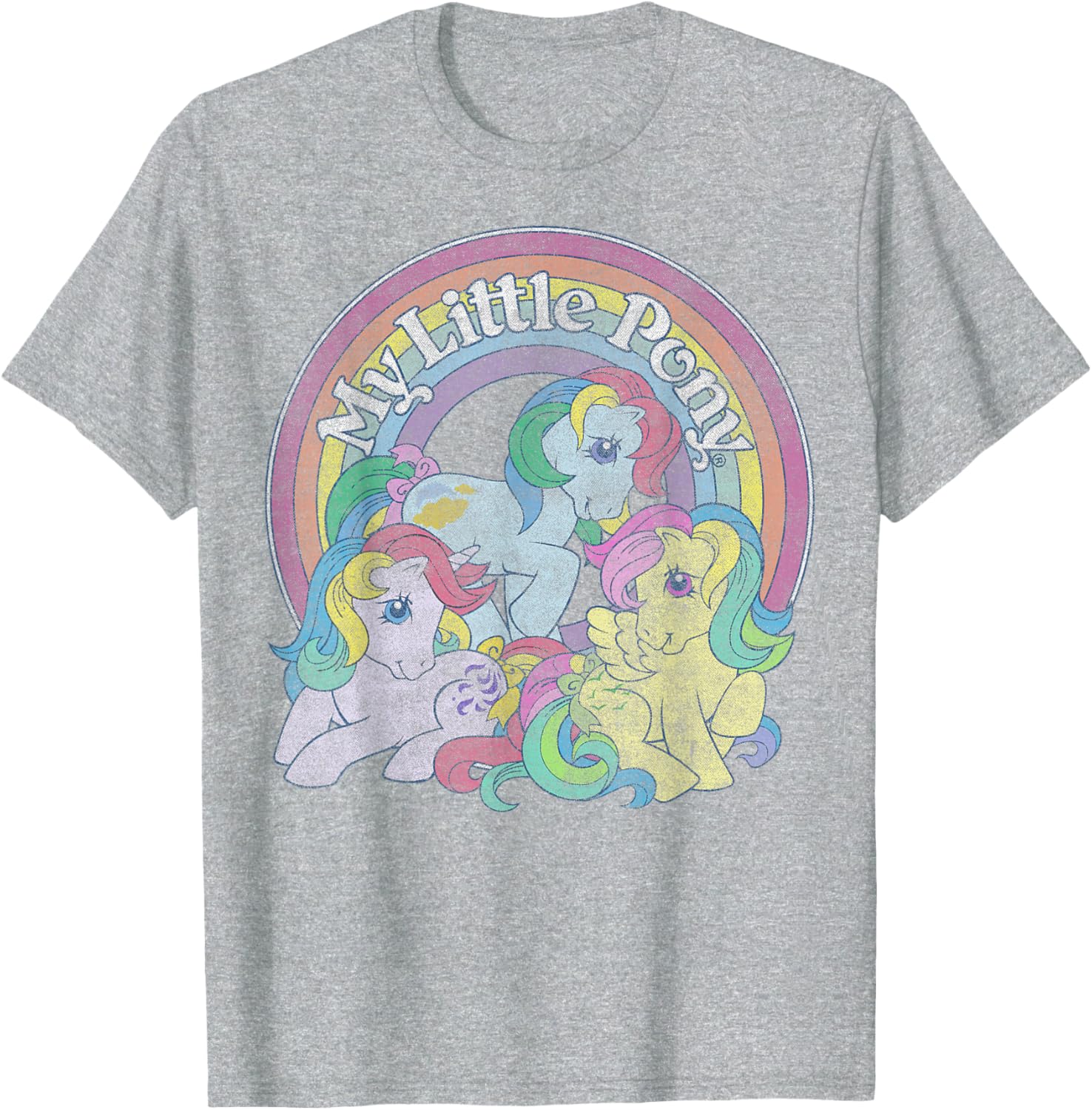 My Little Pony Windy Sunlight Skydancer Rainbow Logo T-Shirt for Kids - 8