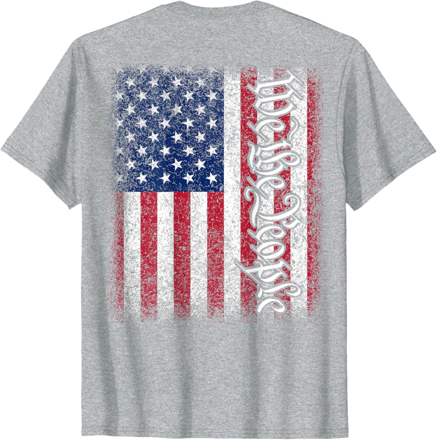 We The People Patriotic T-Shirt with American Flag Design for Proud Americans - 12